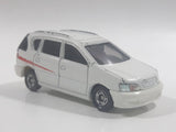 1998 Tomy Tomica Toyota Ipsum White 1/64 Scale Die Cast Toy Car Vehicle with Sounds - Batteries Dead
