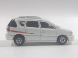 1998 Tomy Tomica Toyota Ipsum White 1/64 Scale Die Cast Toy Car Vehicle with Sounds - Batteries Dead