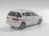 1998 Tomy Tomica Toyota Ipsum White 1/64 Scale Die Cast Toy Car Vehicle with Sounds - Batteries Dead