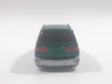 1996 Tomy Tomica No. 50 Toyota Ipsum Green 1/64 Scale Die Cast Toy Car Vehicle with Opening Rear Hatch Door