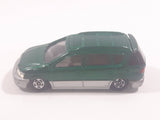 1996 Tomy Tomica No. 50 Toyota Ipsum Green 1/64 Scale Die Cast Toy Car Vehicle with Opening Rear Hatch Door