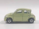 2000 Tomy Tomica No. 27 Toyota Will VI Light Green 1/60 Scale Die Cast Toy Car Vehicle with Opening Hood