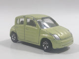2000 Tomy Tomica No. 27 Toyota Will VI Light Green 1/60 Scale Die Cast Toy Car Vehicle with Opening Hood