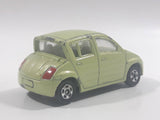 2000 Tomy Tomica No. 27 Toyota Will VI Light Green 1/60 Scale Die Cast Toy Car Vehicle with Opening Hood