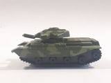 Unknown Brand Military Army Tank Camouflage Green Die Cast Toy Car Vehicle