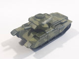 Unknown Brand Military Army Tank Camouflage Green Die Cast Toy Car Vehicle