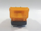 Unknown Brand Dump Truck Green and Yellow Plastic and Metal Die Cast Toy Car Vehicle