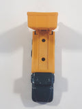 Unknown Brand Dump Truck Green and Yellow Plastic and Metal Die Cast Toy Car Vehicle