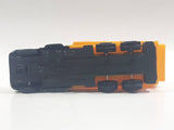 Unknown Brand Dump Truck Green and Yellow Plastic and Metal Die Cast Toy Car Vehicle