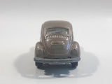 Vintage 1977 Tomy Tomica No. F20 Volkswagen Beetle Brown 1/60 Scale Die Cast Toy Car Vehicle