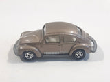 Vintage 1977 Tomy Tomica No. F20 Volkswagen Beetle Brown 1/60 Scale Die Cast Toy Car Vehicle