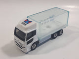 2005 Tomy Tomica No. 31 Nissan Diesel Quon Container Truck Marine Aquarium White Die Cast Toy Car Vehicle