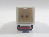 1988 Tomy Tomica No. 7 Fuso Container Truck Ice Cream Red 1/102 Scale Die Cast Toy Car Vehicle Missing Back Doors