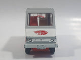 Tomy Tomica No. 27 Isuzu Hipac Van Footwork White and Red 1/70 Scale Die Cast Toy Car Vehicle Missing One Back Door