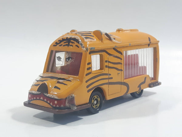 1991 Tomy Tomica No. 26 Lion Bus Orange Die Cast Toy Car Vehicle