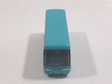 2001 Tomy Tomica Jr. Pocket Cars No. J004 Mitsubishi Fuso Aero Queen Bus Light Blue Miniature Micro 1/207 Scale Die Cast Toy Car Vehicle