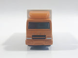 1988 Tomy Tomica No. 7 "Super Great Truck" Fuso Container Truck Fish Orange 1/102 Scale Die Cast Toy Car Vehicle with Opening Rear Doors