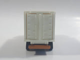 1988 Tomy Tomica No. 7 "Super Great Truck" Fuso Container Truck Fish Orange 1/102 Scale Die Cast Toy Car Vehicle with Opening Rear Doors