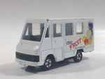 1995 Tomy Tomica No. 93 Toyota Quick Delivery Van "Fruit" White 1/72 Scale Die Cast Toy Car Vehicle with Opening Rear Doors