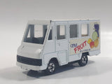 1995 Tomy Tomica No. 93 Toyota Quick Delivery Van "Fruit" White 1/72 Scale Die Cast Toy Car Vehicle with Opening Rear Doors