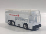 RealToy Air Canada Shuttle Double Decker 73 White Die Cast Toy Car Vehicle