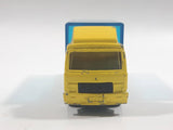 1988 Tomy Tomica No. 7 Fuso Container Truck Marine Aquarium Yellow 1/102 Scale Die Cast Toy Car Vehicle