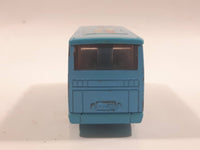 1988 Tomy Tomica No. 41 Isuzu Super Hi-Decker Bus Blue 1/145 Scale Die Cast Toy Car Vehicle