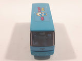 1988 Tomy Tomica No. 41 Isuzu Super Hi-Decker Bus Blue 1/145 Scale Die Cast Toy Car Vehicle
