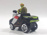 2015 Playmates Viacom Teenage Mutant Ninja Turtles Michaelangelo Black Die Cast Toy Car Vehicle Sounds