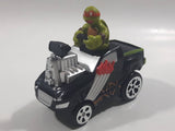 2015 Playmates Viacom Teenage Mutant Ninja Turtles Michaelangelo Black Die Cast Toy Car Vehicle Sounds