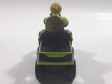 2015 Playmates Viacom Teenage Mutant Ninja Turtles Michaelangelo Black Die Cast Toy Car Vehicle Sounds