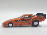 1998 Johnny Lightning No. 335 NHRA Dragsters U.S.A. 1995 Dodge Avenger Kenji Okazaki Moon Eyes Orange Die Cast Toy Car Vehicle with Lift Up Body
