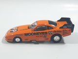 1998 Johnny Lightning No. 335 NHRA Dragsters U.S.A. 1995 Dodge Avenger Kenji Okazaki Moon Eyes Orange Die Cast Toy Car Vehicle with Lift Up Body