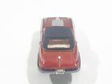 1997 Johnny Lightning Classic Customs No. P163 1967 Corvette 427 Dark Orange Copper Die Cast Toy Car Vehicle with Opening Hood and Good Year Rubber Tires 1/10,000 Limited Edition