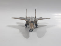 1990s Zee Toys Zylmex Dyna Flites A211 F-15 Fighter Jet Airplane Camouflage Brown Die Cast Toy Car Vehicle