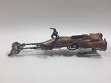 2012 LFL Star Wars Speeder Bike Brown Plastic Toy Vehicle No Figure
