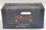 AutoArt BMW Mini Cooper Red with White Roof 1/64 Scale Die Cast Toy Car Vehicle New in Box
