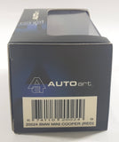 AutoArt BMW Mini Cooper Red with White Roof 1/64 Scale Die Cast Toy Car Vehicle New in Box