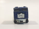 Summer Marz Karz No. S8567 Kenworth K100 Semi Tractor Truck Dark Blue 1/90 Scale Die Cast Toy Car Vehicle