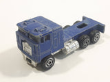 Summer Marz Karz No. S8567 Kenworth K100 Semi Tractor Truck Dark Blue 1/90 Scale Die Cast Toy Car Vehicle