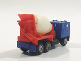 Summer Marz Karz Style Kenworth K100 Cement Truck Blue Red White 1/90 Scale Die Cast Toy Car Vehicle Made in Hong Kong