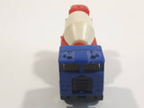Summer Marz Karz Style Kenworth K100 Cement Truck Blue Red White 1/90 Scale Die Cast Toy Car Vehicle Made in Hong Kong