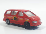 Pioneer 1990 Toyota Previa / Estima Wilderness Camper Center Mini Van Red Die Cast Toy Car Vehicle