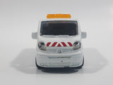 Majorette Renault Trafic Construction Service White 1/64 Scale Die Cast Toy Car Vehicle with Opening Sliding Side Door