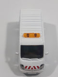 Majorette Renault Trafic Construction Service White 1/64 Scale Die Cast Toy Car Vehicle with Opening Sliding Side Door