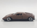 Vintage Lintoy Mercedes Benz C111 Brown Die Cast Toy Car Vehicle - Made in Hong Kong