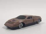 Vintage Lintoy Mercedes Benz C111 Brown Die Cast Toy Car Vehicle - Made in Hong Kong