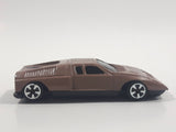 Vintage Lintoy Mercedes Benz C111 Brown Die Cast Toy Car Vehicle - Made in Hong Kong