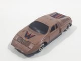 Vintage Lintoy Mercedes Benz C111 Brown Die Cast Toy Car Vehicle - Made in Hong Kong