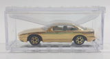 Rare Sohbi Lexus SC400 Style Gold Chrome Die Cast Toy Car Vehicle in Case